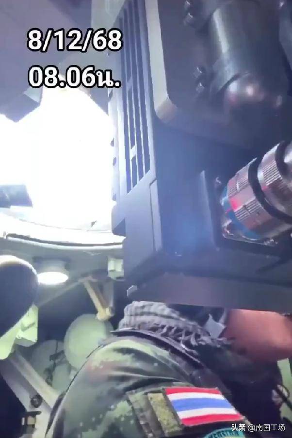 曝泰軍將中國VT4坦克投入泰柬沖突 火力全開