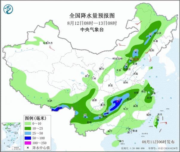 陕西将受台风“杨柳”影响局地中雨
