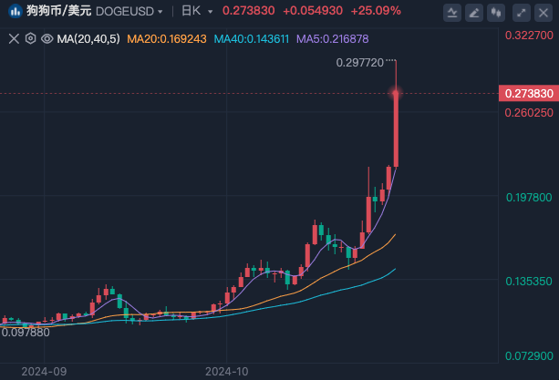 比特币多空双杀，狗狗币透澈猖獗！一天内超22万东谈主爆仓 数字货币巨震投资者亏损惨重