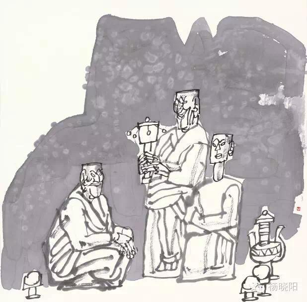 现场丨三晋地面再续丝路艺脉，四十年创作华章献礼太原："丝绸之路——杨晓阳丝路四十年好意思术创作暨文件展"高大启幕山西