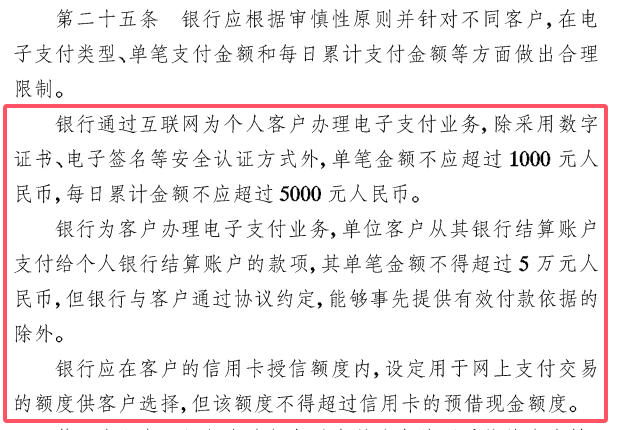 人民银行取消银行卡支付限额、信用卡利率上下限 新规征求意见中