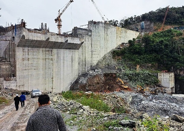 越南一在建水电站发生事故