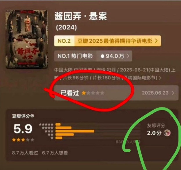 酱园弄0提 “名导+顶流”公式失灵