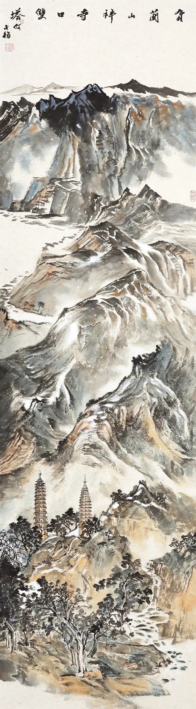 著名画家何占福：心中有山水  笔墨展气韵