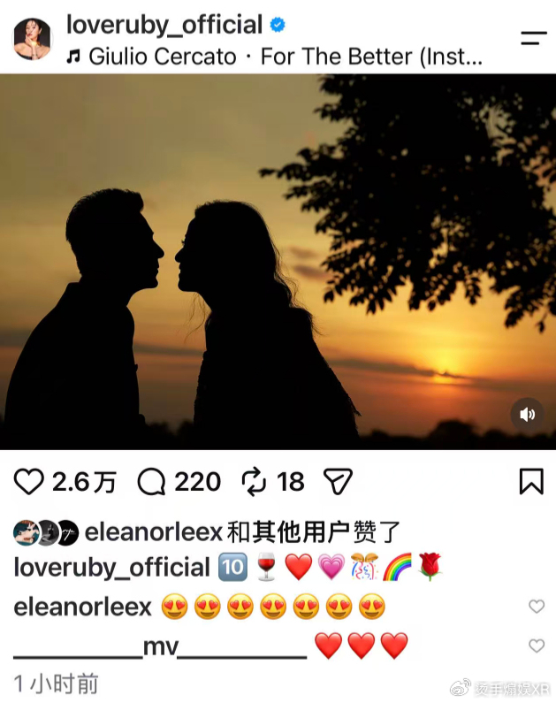 林心如晒照纪念结婚十周年