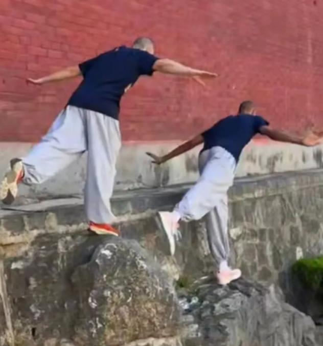NBA球星在少林寺考取“少林一段”
