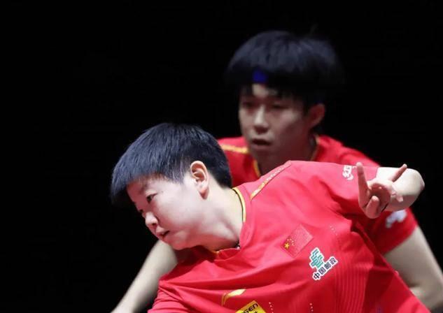 国乒混双默契瞬间