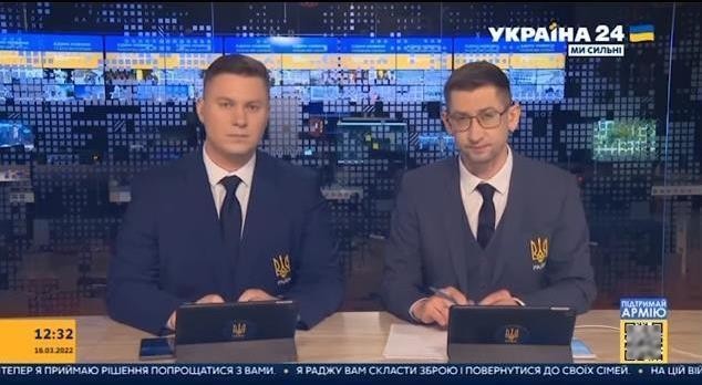 泽连斯基呼吁乌克兰人投降？电视台辟谣：黑客入侵