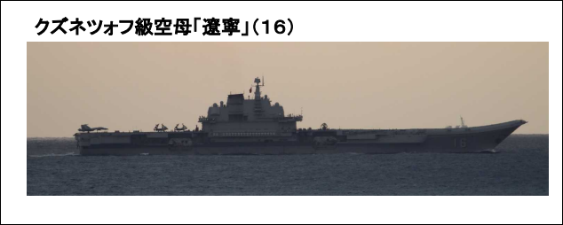 日本一天两次通报辽宁舰行踪 还拍到歼-15挂弹起飞