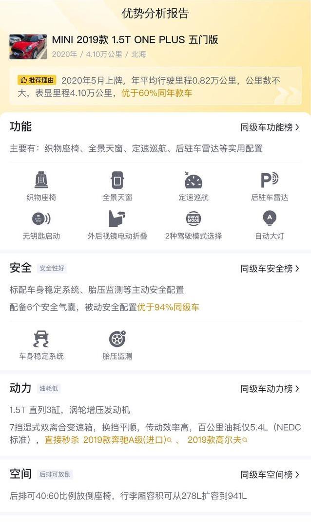 10万入手MINI，时尚街头炸场，省油又保值？