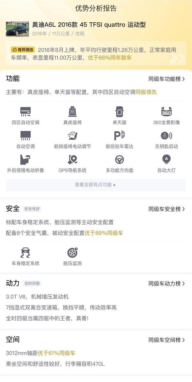 11万公里奥迪A6L仅12万，豪车梦这么便宜，你敢入手吗？