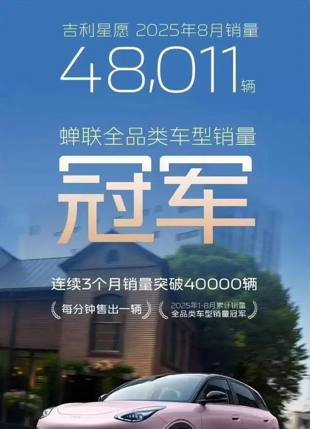 星愿8月狂卖4.8万，6万级电车王者，技术碾压值不值？