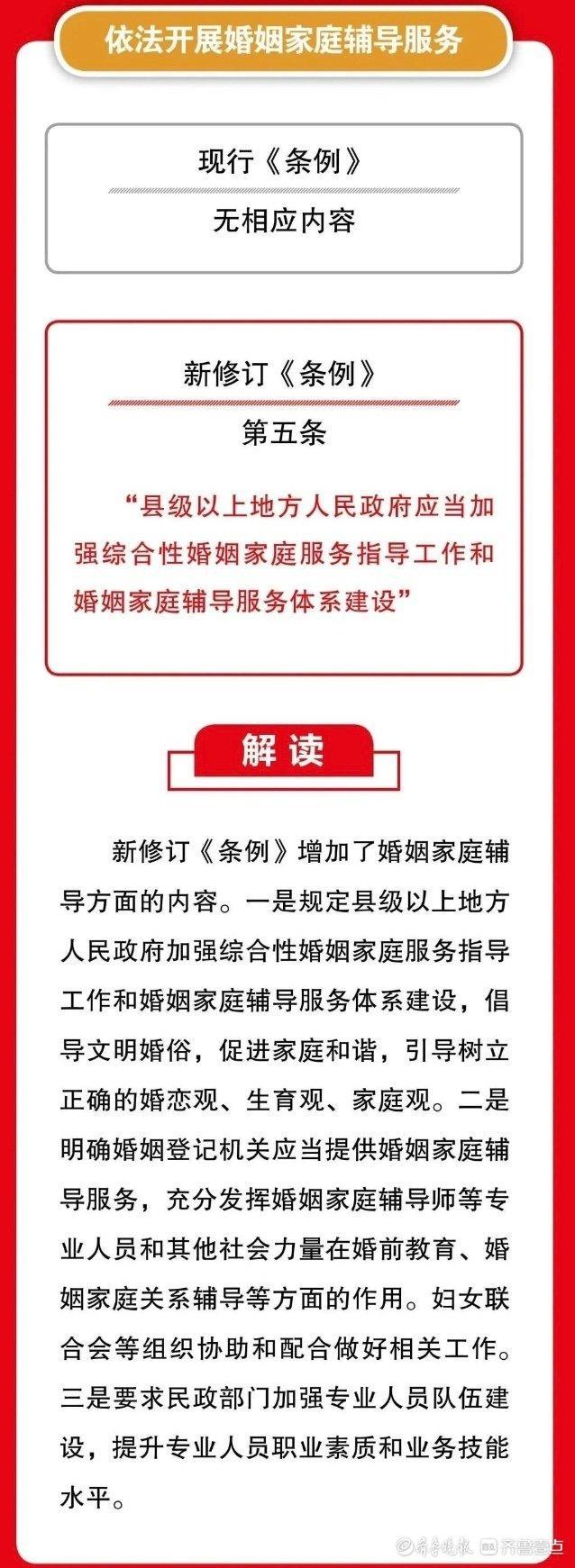 新修訂《婚姻登記條例》具體改了哪？最全對比來了,！