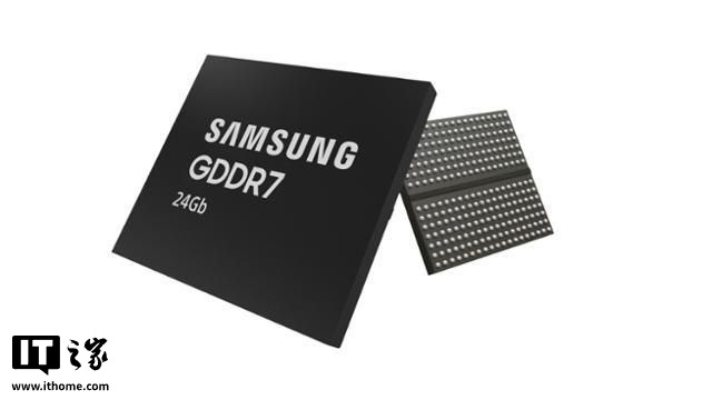 三星展示 40Gbps GDDR7 显存：3GB（24Gb）容量，12 纳米 DRAM 制程工艺