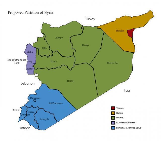 大V：叙利亚或被分4块 以色列行动加剧局势
