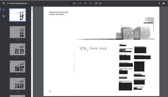 爱泼斯坦案200页文件讲了啥 揭秘与涂黑之间