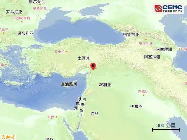 土耳其地震震中所在地火光直冲天际,具体时间和地点未明