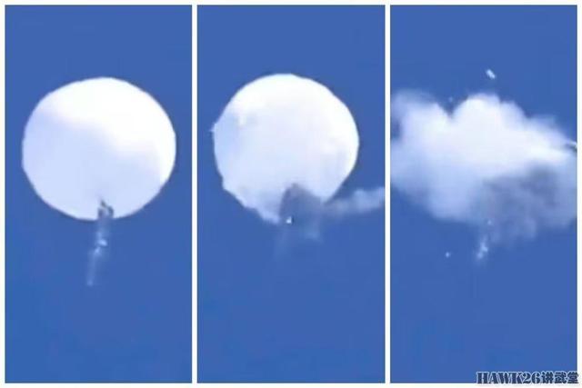 美军F-22发射响尾蛇导弹击落“中国监视气球”或创造最高击落纪录