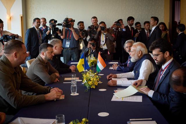 泽连斯基与莫迪举行会晤 邀请印度参与落实乌克兰和平方案