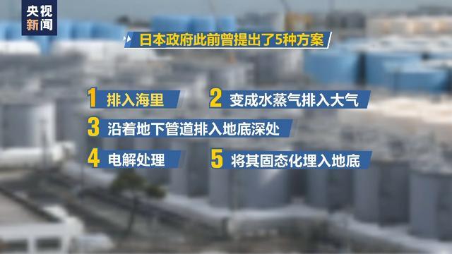 目前,福島第一核電站核汙染水全部儲存在核電站的儲存罐內,對於如何