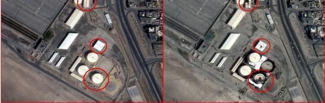 卫星图像显示多国美军设施遭袭受损 袭击影响显现