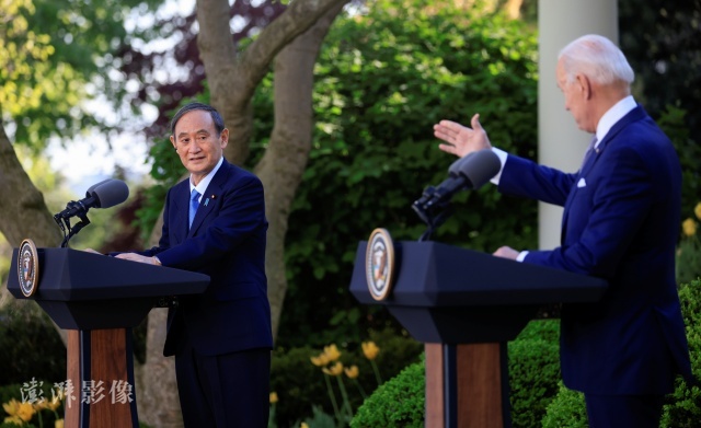拜登与菅义伟会面：大谈中国，提及台湾和新疆问题