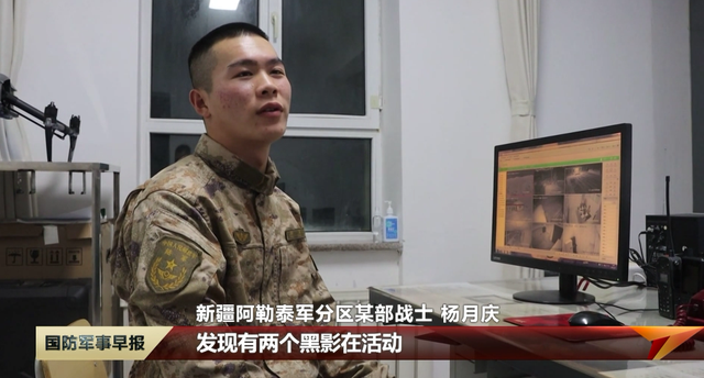 2只雪豹偷鸡:一只踩点一只放哨 大雪封山觅食困难