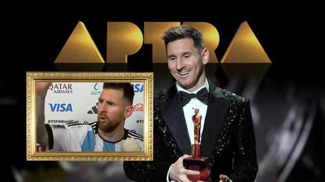 梅西“给你俩窝窝”获传播类大奖，“给你俩窝窝”啥意思？