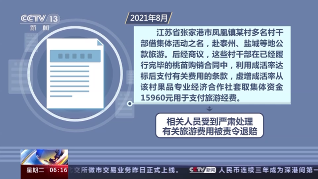 借培训之名公款旅游 3人被双开 14名领导干部被追责问责