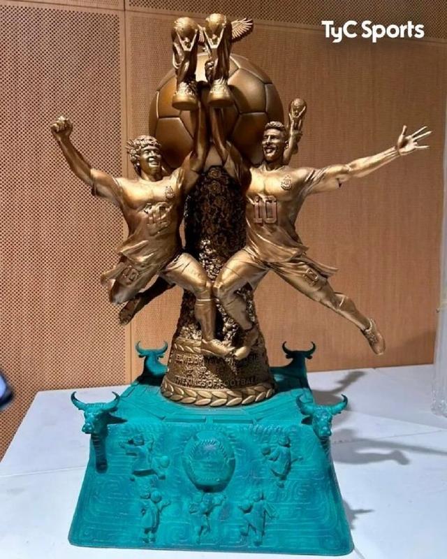 球迷热议阿根廷专属奖杯 奇奇怪怪，可可爱爱