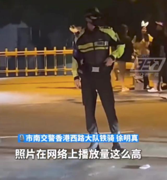 青岛1米88大长腿交警回应走红：这身高在山东很普通