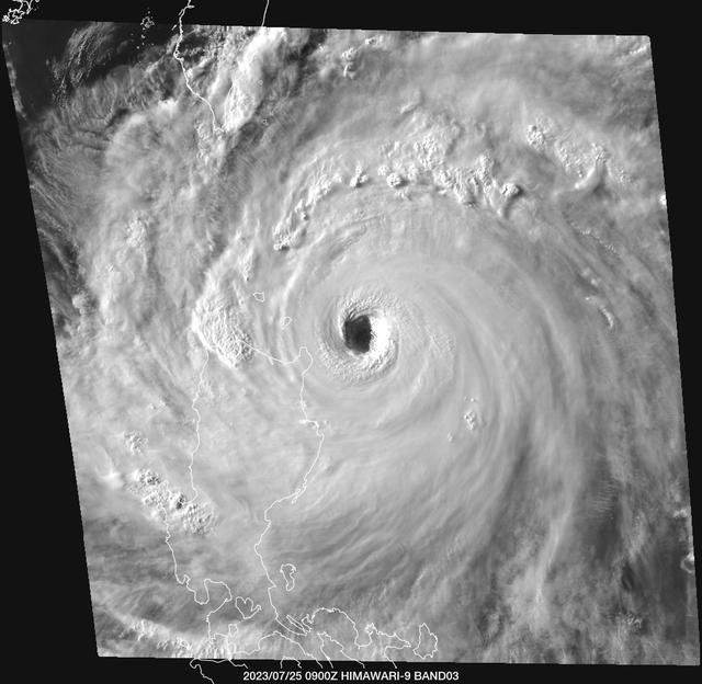 杜苏芮路径有调整已达17级以上超强台风 5号台风“杜苏芮”已致菲律宾超过1.6万人受灾