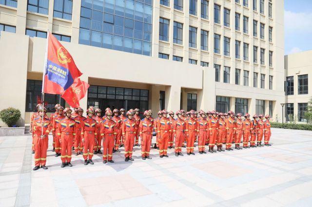 山东500名消防指战员紧急增援涿州防汛抢险
