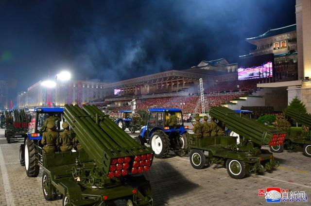 金正恩女儿再次公开露面 这次是阅兵，主席台C出场
