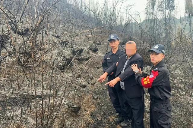 贵州多起山火肇事者被采取强制措施 警方强调禁火令