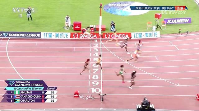 吴艳妮13秒04刷新SB 钻石联赛厦门站创佳绩