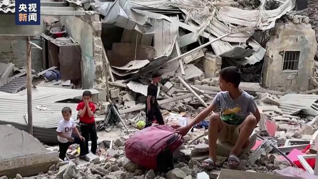 加沙民众住宅遭以军空袭