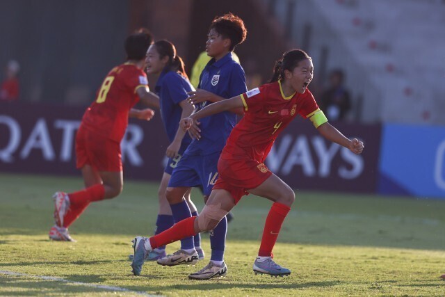 U17女足亚洲杯-中国2连胜携日本提前晋级4强