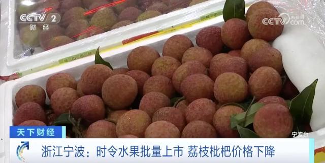 浙江宁波：荔枝枇杷价格下降，销量显著攀升
