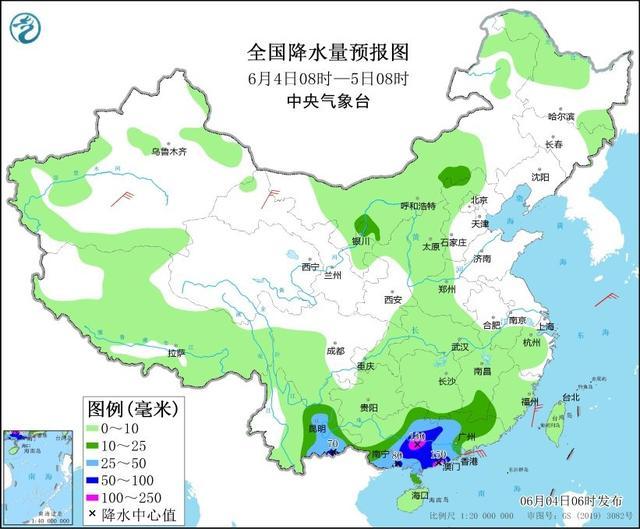 暴雨继续影响广西广东！华北东北多阵雨天气 局地防范强对流