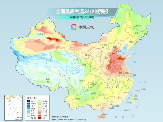 北方多地高温冲上40度 10日至13日迎鼎盛阶段