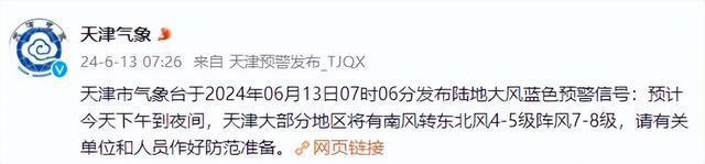 多预警！天津局地8级以上雷暴大风+冰雹！雷雨这时来退烧…