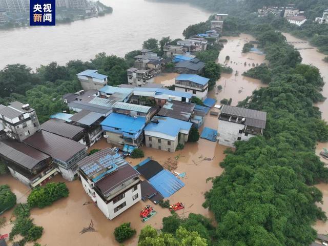 广西桂林遭98年以来最大洪峰