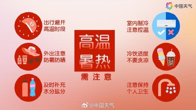 江浙沪闽成全国最热区域 高温炙烤将持续一周