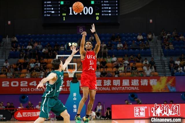中国之旅国际篮球明星邀请赛开赛 三国群英激战杭州