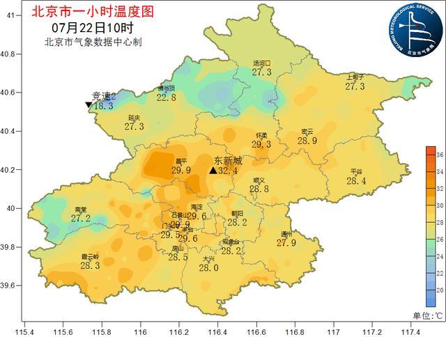 北京：今天下午有分散性雷雨！周三周四周末仍有雨 大暑降雨频繁请注意