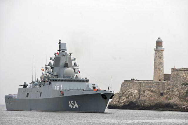 俄海军舰艇编队将再访古巴
