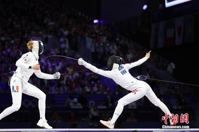 江旻憓夺奥运会中国香港代表团首金 巴黎赛场新星闪耀