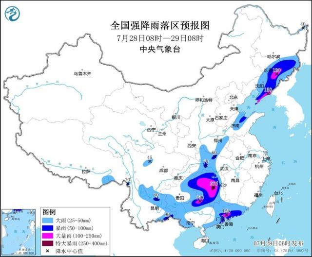 渝滇黔鄂陕及华北东北等地有强降雨
