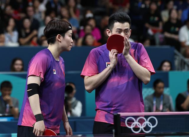 乒乓球混双铜牌赛 韩国组合横扫中国香港夺铜